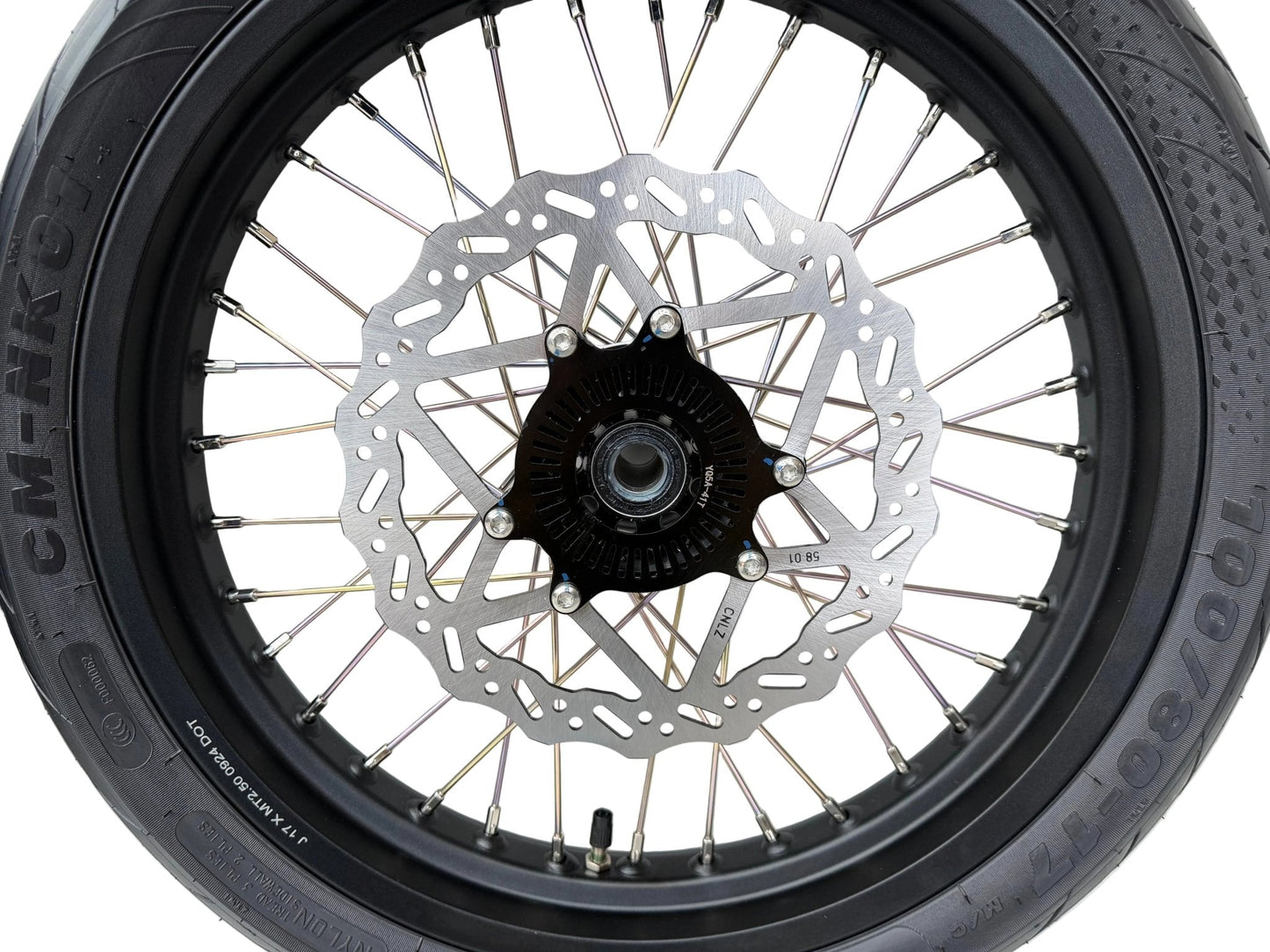 Complete 17in Super Moto Wheel Set for Surron Ultra Bee