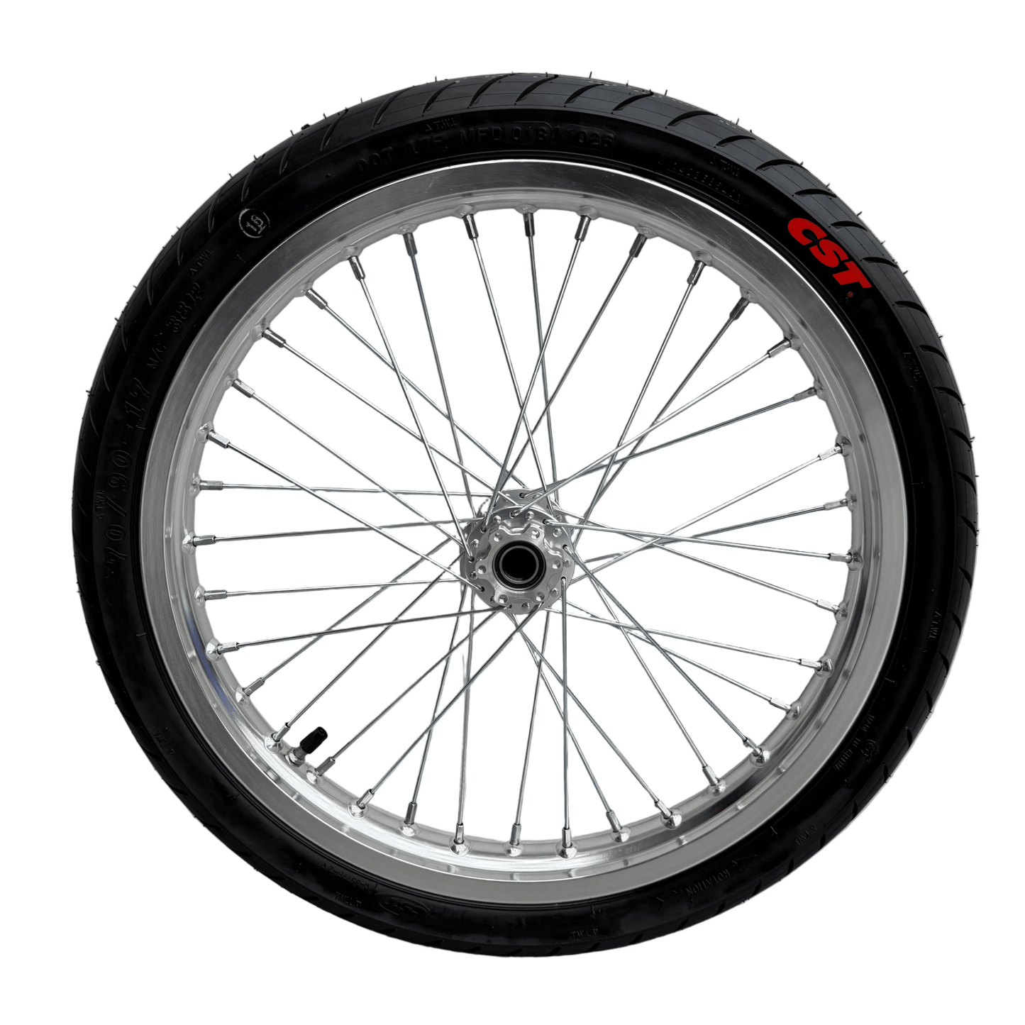 17in Chrome Supermoto Wheelset for Talaria Sting and XXX