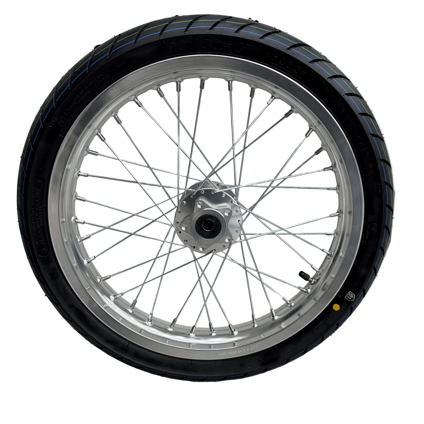 17in Chrome Super Moto Wheel Set for Surron/ E-Ride Pro / 79Bike, Ventus