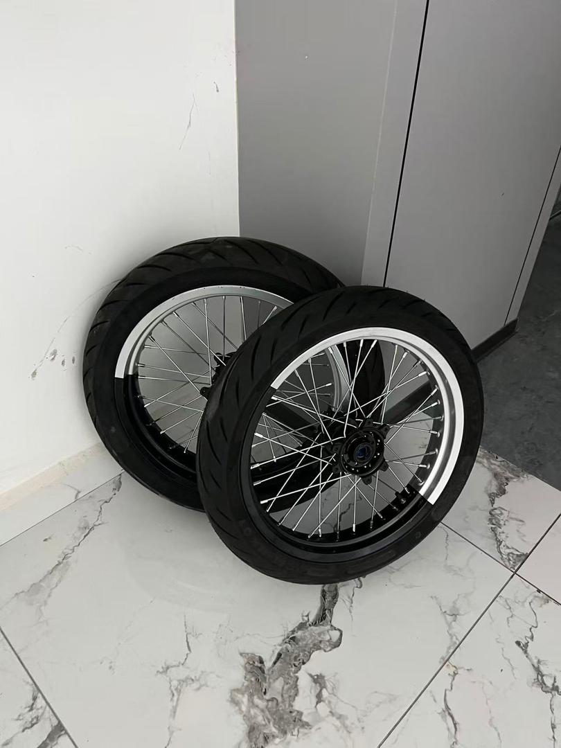 Ultra Bee Custom Supermoto Wheel set