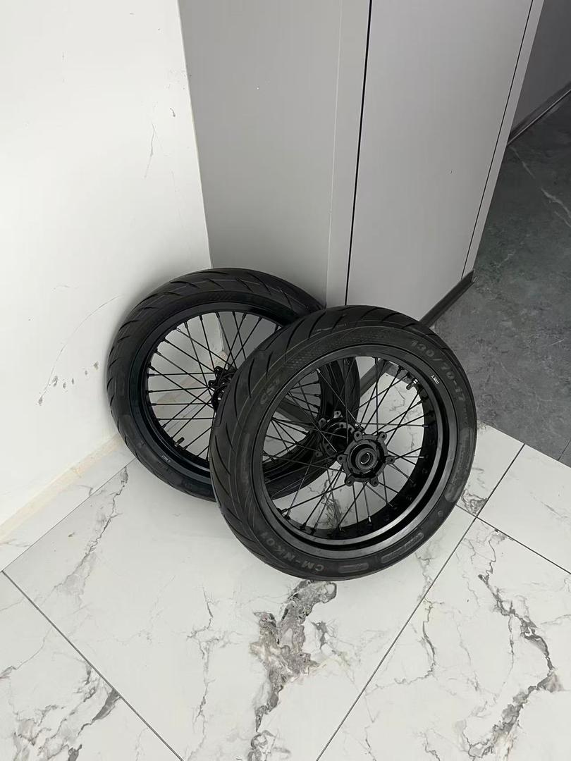 Ultra Bee Custom Supermoto Wheel set