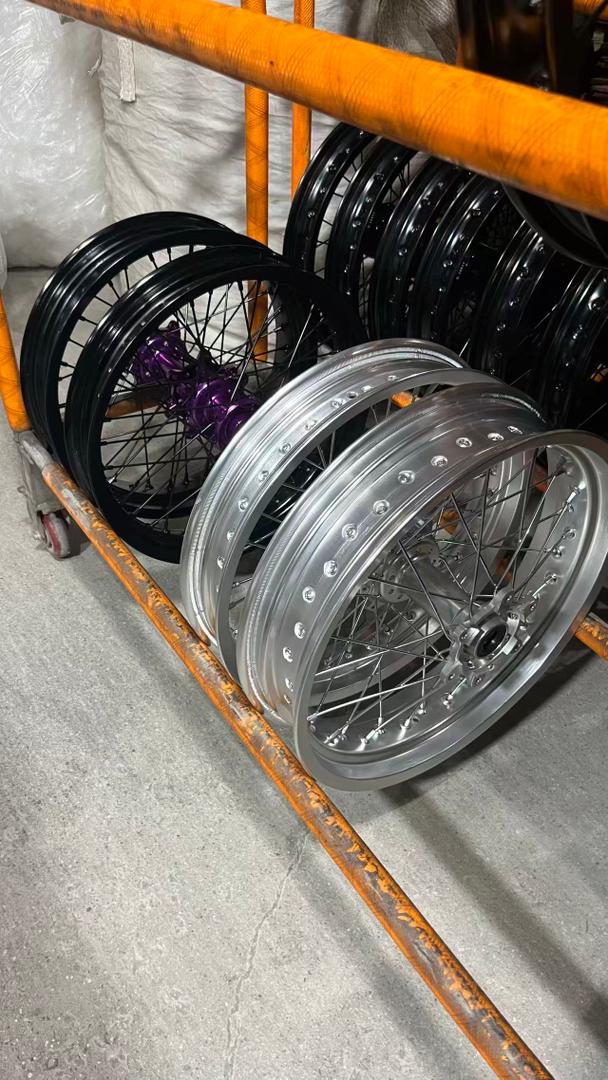 Ultra Bee Custom Supermoto Wheel set