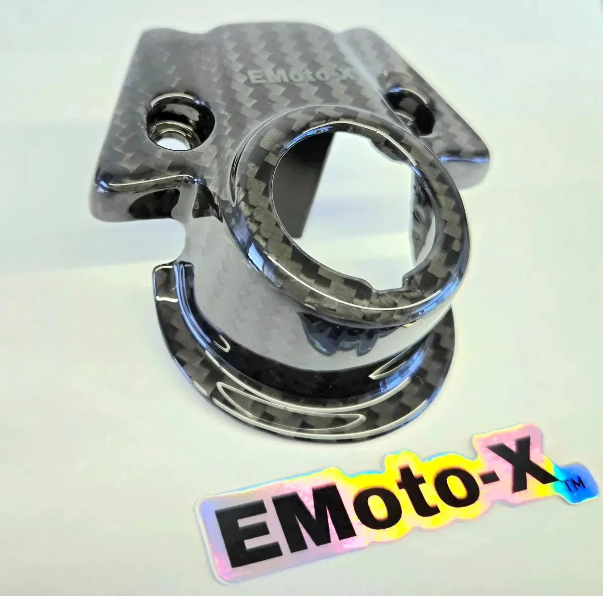 Carbon Fiber (Real) Ignition Switch Cover Plate for Talaria Sting MX5/ MX4/ MX3